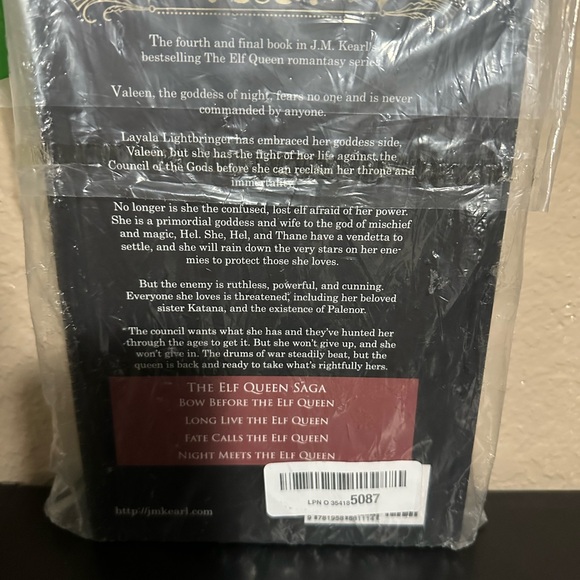 Night Meets the Elf Queen Book by J.M. Keare - Picture 2 of 3